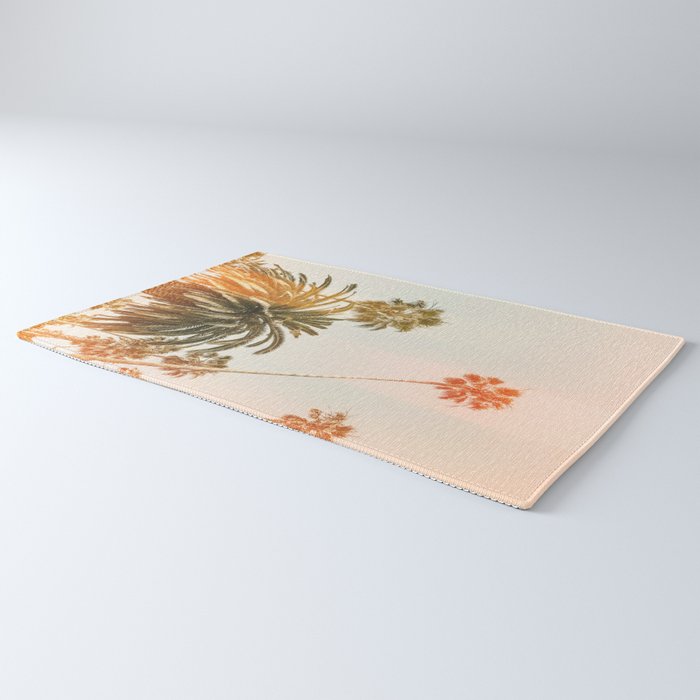 California Palms 2 - Modern Fine Art Print Rug Gallery Image 3