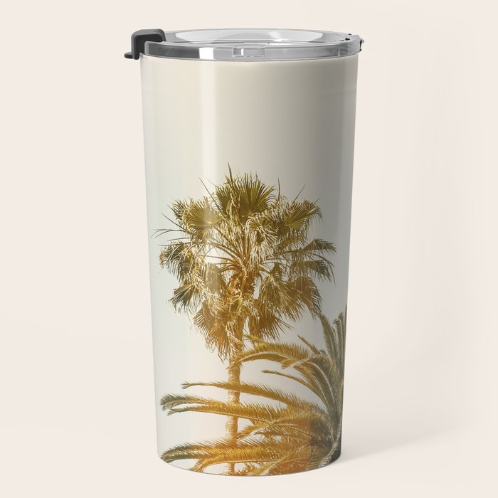 California Palms 2 - Modern Fine Art Print Travel Mug Gallery Image 3