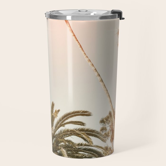 California Palms 2 - Modern Fine Art Print Travel Mug Gallery Image 2