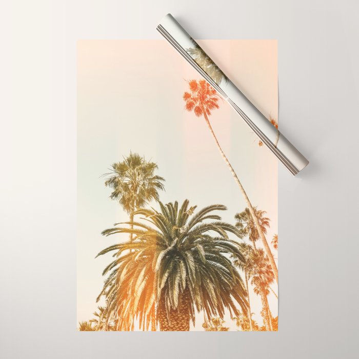 California Palms 2 - Modern Fine Art Print Wrapping Paper Gallery Image 1