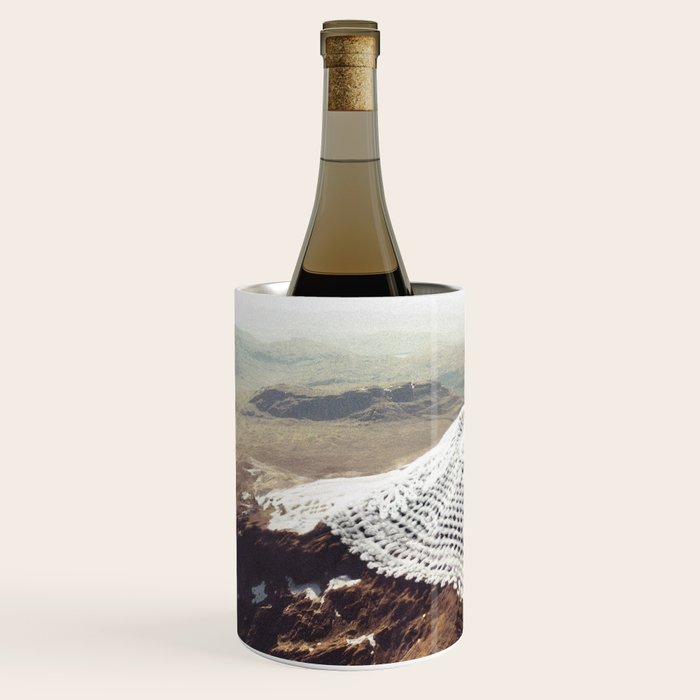 Doily Peaks - Snow Crochet Wine Chiller Gallery Image 2