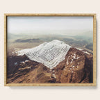 Doily Peaks - Snow Crochet Serving Tray Gallery Image 1