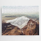 Doily Peaks - Snow Crochet Jigsaw Puzzle Gallery Image 1