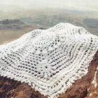 Doily Peaks - Snow Crochet Coffee Mug Gallery Image 2