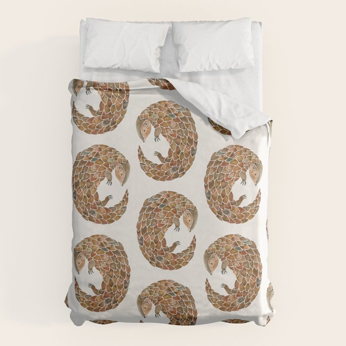 Pangolin Duvet Cover Gallery Image 1