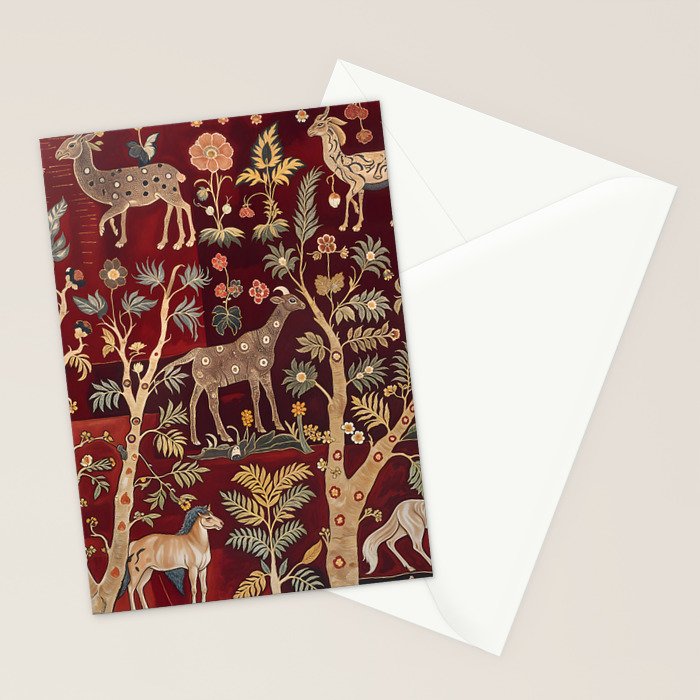 Bohemain Bygone Beasts Stationery Card Gallery Image 2