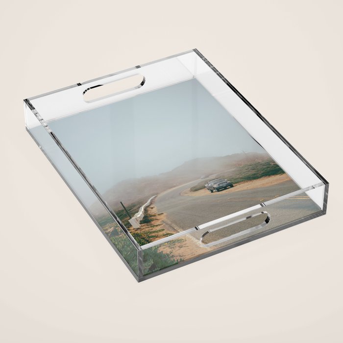Point Reyes Road Acrylic Tray Gallery Image 1