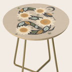 Snake and Sunflowers - Harvest Colors Side Table Gallery Image 2