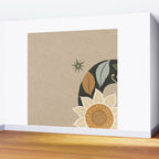 Snake and Sunflowers - Harvest Colors Wall Mural Gallery Image 2