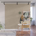 Snake and Sunflowers - Harvest Colors Wall Mural Gallery Image 1