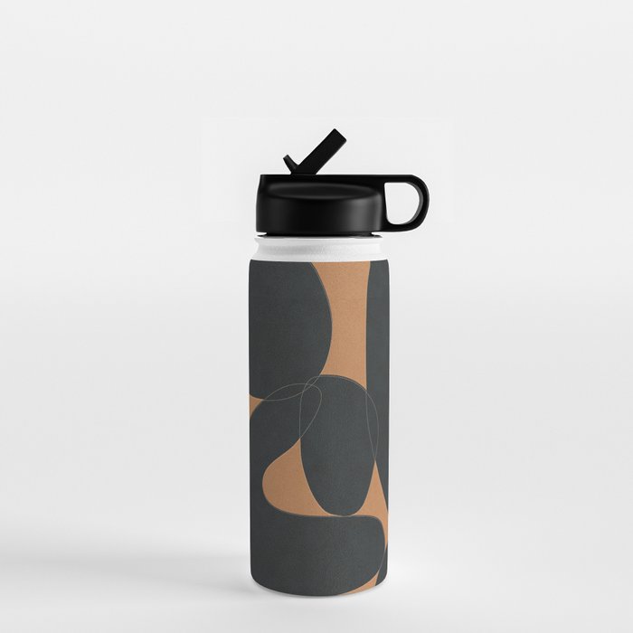 Modern Abstract Art 26 Water Bottle Gallery Image 1