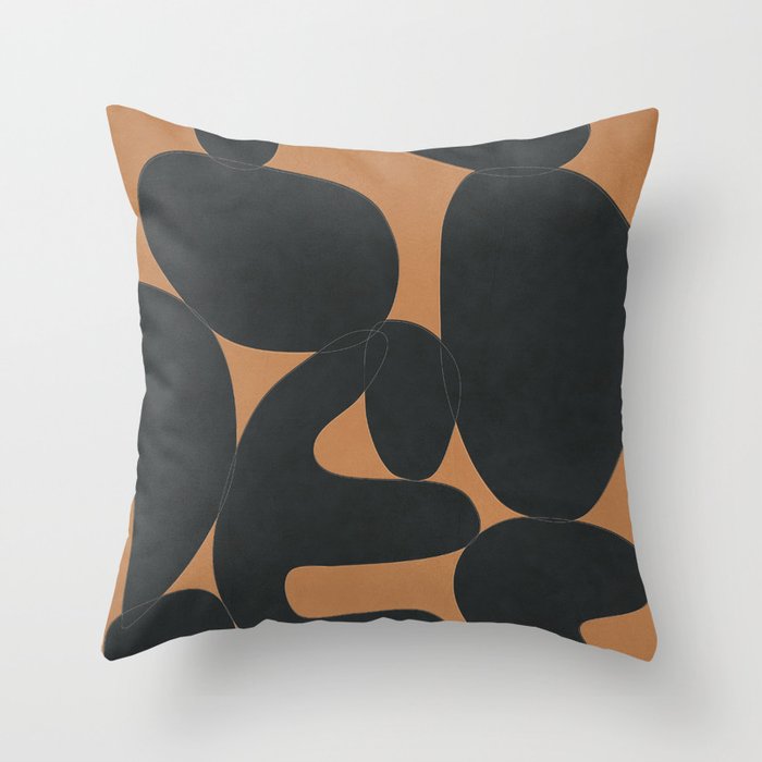 Modern Abstract Art 26 Throw Pillow Gallery Image 1