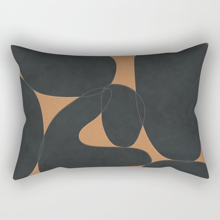 Modern Abstract Art 26 Rectangular Pillow Gallery Image 2