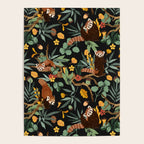 RED PANDAS IN DARK WILD NATURE Poster Gallery Image 4