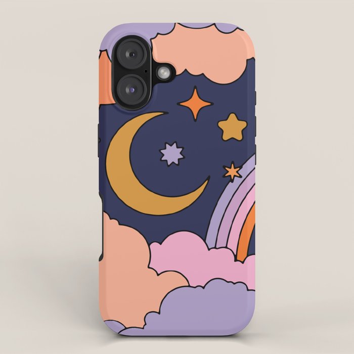 DREAMY CLOUDY NIGHT iPhone Case Gallery Image 1