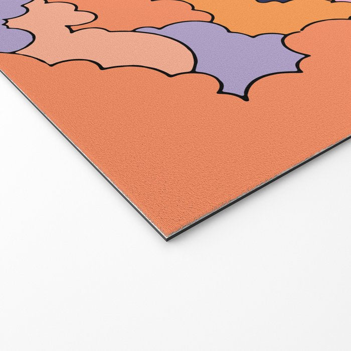 DREAMY CLOUDY NIGHT Welcome Mat Gallery Image 2