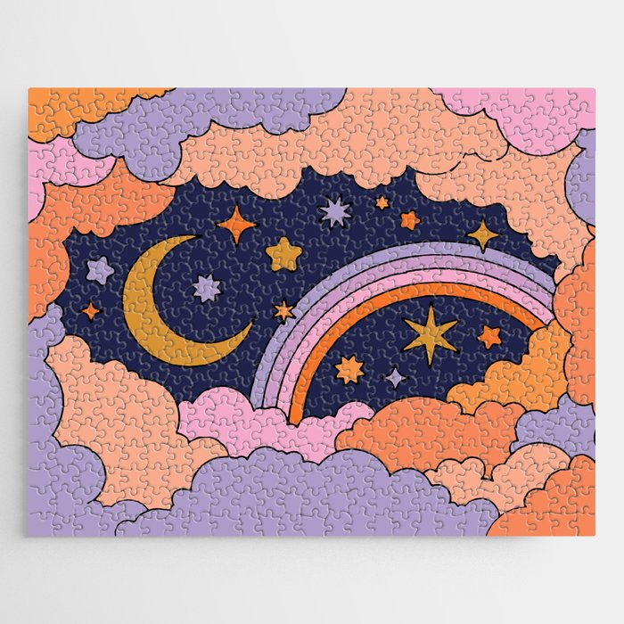 DREAMY CLOUDY NIGHT Jigsaw Puzzle Gallery Image 1