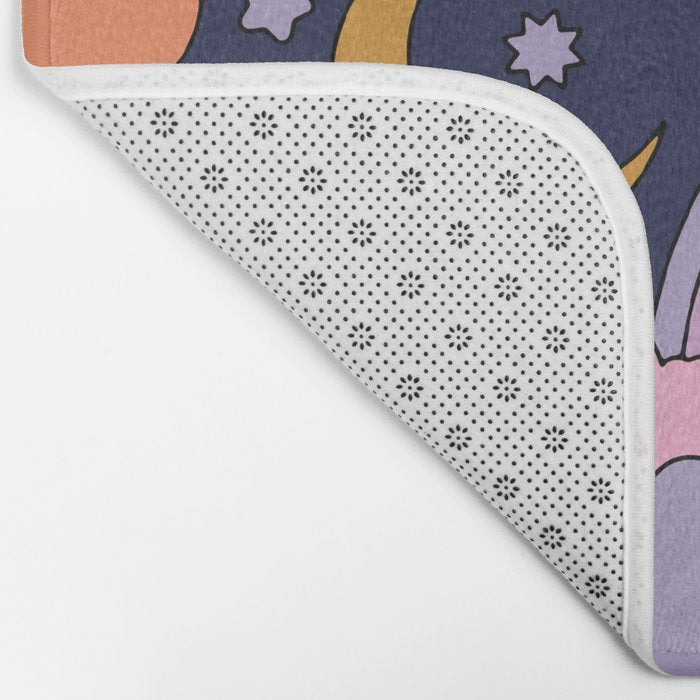 DREAMY CLOUDY NIGHT Bath Mat Gallery Image 2