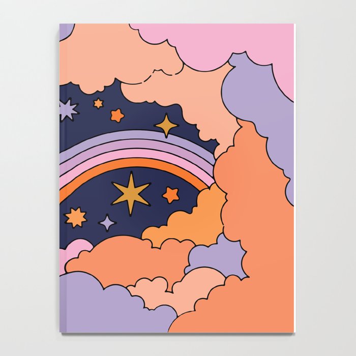 DREAMY CLOUDY NIGHT Notebook Gallery Image 4