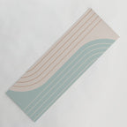 Two Tone Line Curvature XL Yoga Mat Gallery Image 1