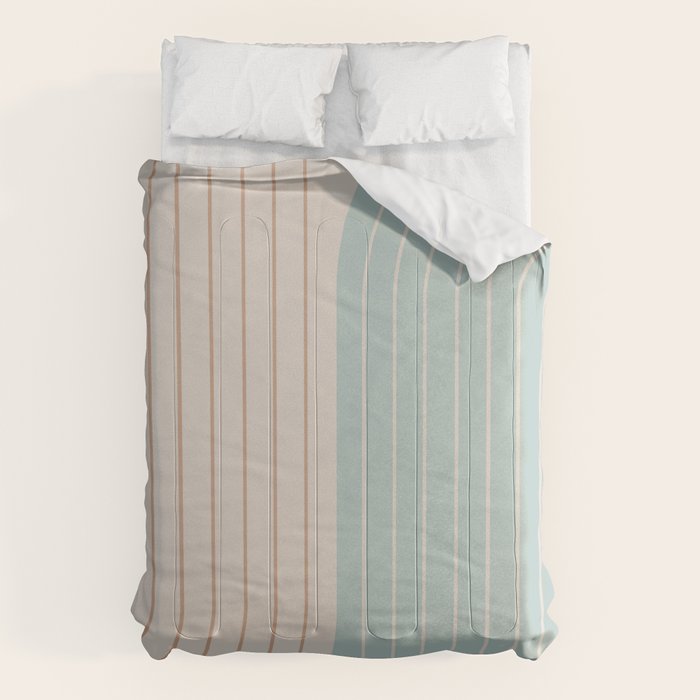 Two Tone Line Curvature XL Comforter Gallery Image 6
