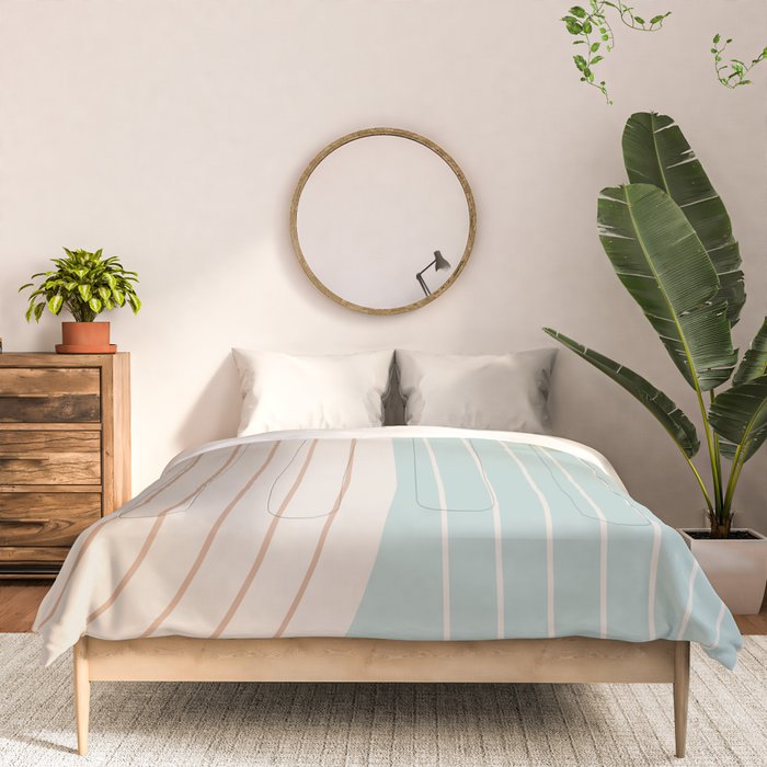 Two Tone Line Curvature XL Comforter Gallery Image 3