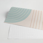 Two Tone Line Curvature XL Wrapping Paper Gallery Image 2