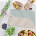 Two Tone Line Curvature XL Cutting Board Gallery Image 2