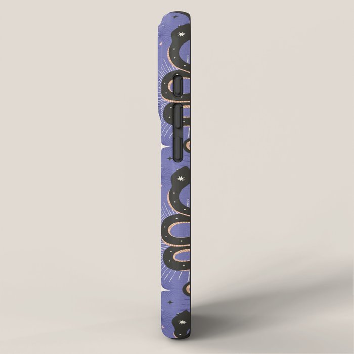 Slither Through The Stars Very Peri iPhone Case Gallery Image 2