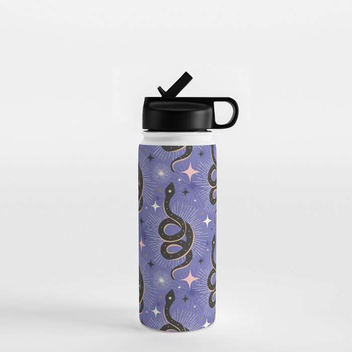 Slither Through The Stars Very Peri Water Bottle Gallery Image 1