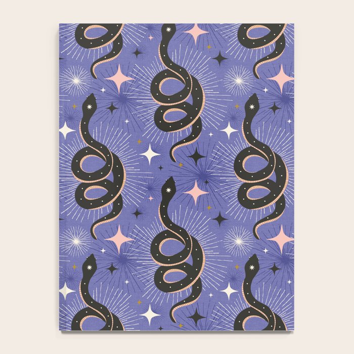 Slither Through The Stars Very Peri Notebook Gallery Image 4