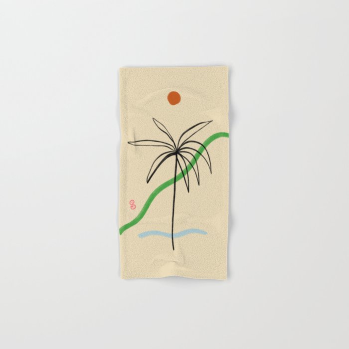 A SIMPLE TROPICAL DREAM Bath Towel Gallery Image 1