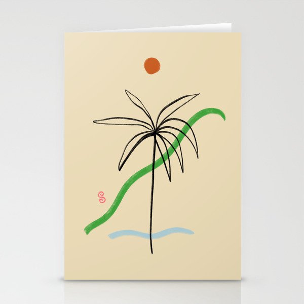 A SIMPLE TROPICAL DREAM Stationery Card Gallery Image 1
