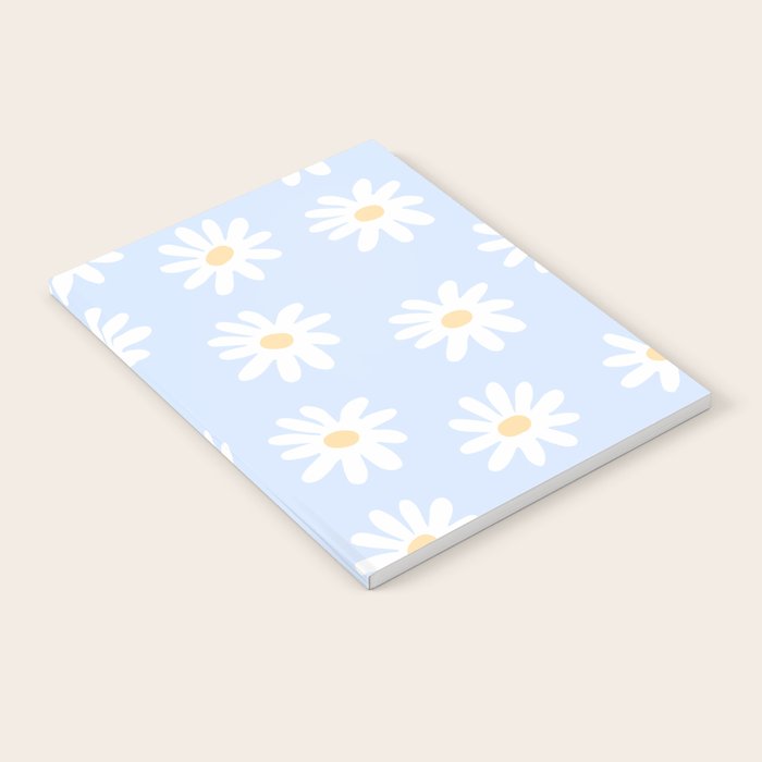 Daisies Baby Blue Notebook Gallery Image 2
