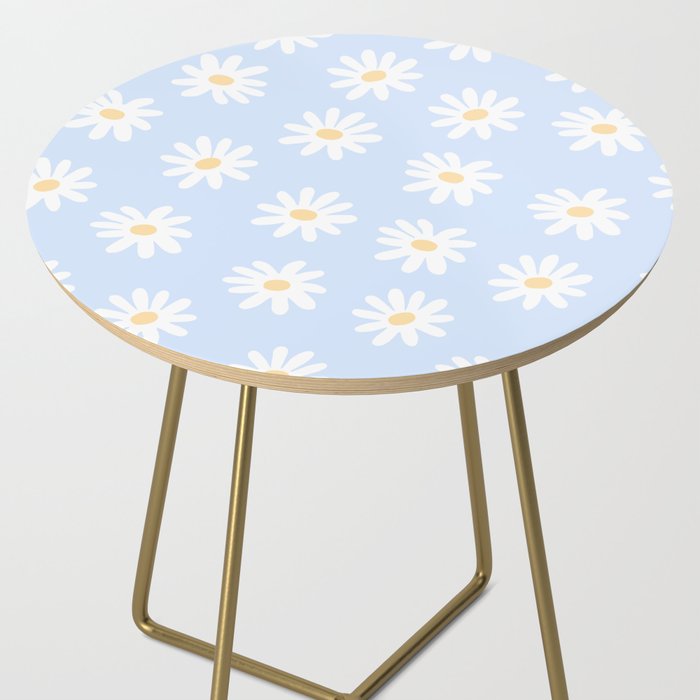 Daisies Baby Blue Side Table Gallery Image 2