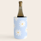 Daisies Baby Blue Wine Chiller Gallery Image 2