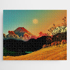 New Year's Morning in Shades of Orange - Nature Landscape Jigsaw Puzzle Gallery Image 1