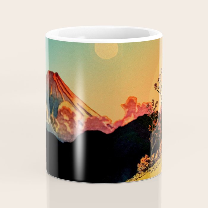 New Year's Morning in Shades of Orange - Nature Landscape Coffee Mug Gallery Image 4