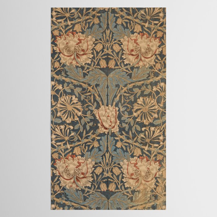 Honeysuckle by William Morris 1876 Antique Vintage Victorian Jugendstil Art Nouveau Retro Pattern Tablecloth Gallery Image 2