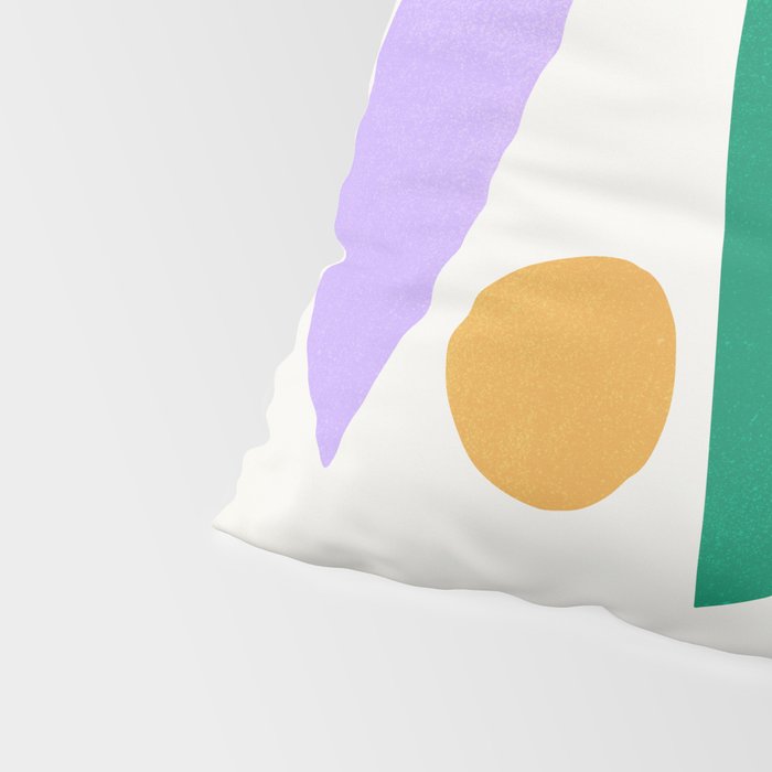 The Sundowner: Stacked Shapes 01 Pillow Sham Gallery Image 4