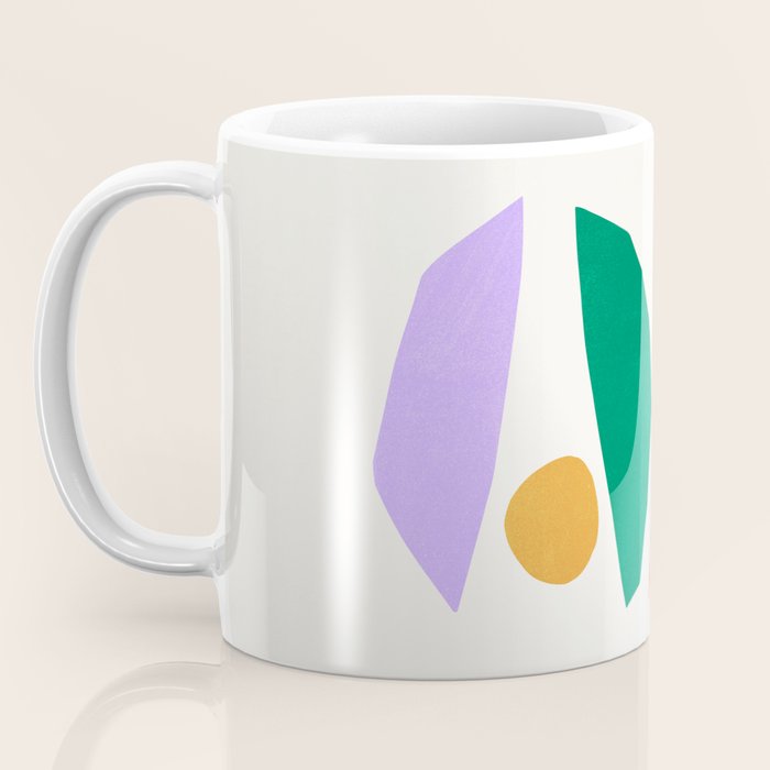 The Sundowner: Stacked Shapes 01 Coffee Mug Gallery Image 3