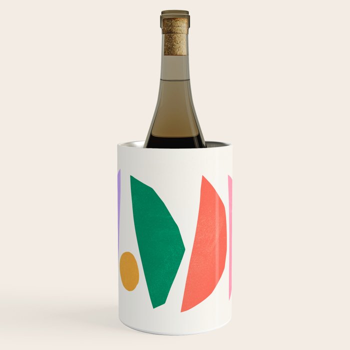 The Sundowner: Stacked Shapes 01 Wine Chiller Gallery Image 1