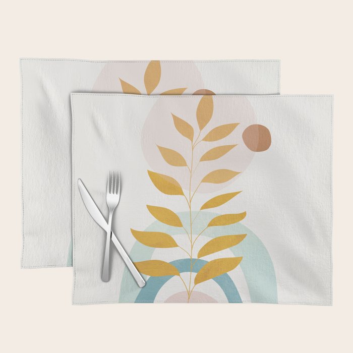 Soft Abstract Shapes 09 Placemat Gallery Image 1