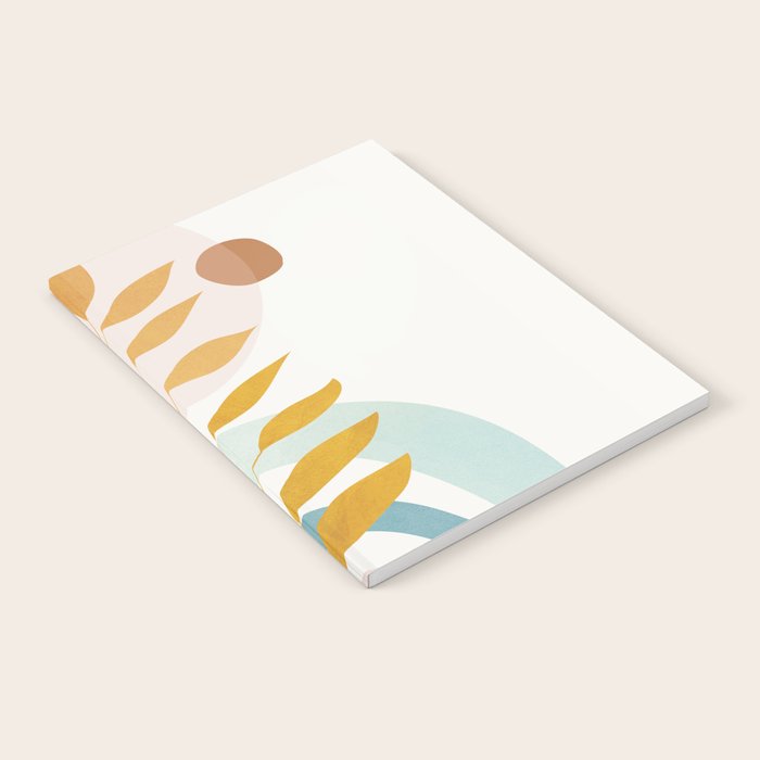 Soft Abstract Shapes 09 Notebook Gallery Image 2