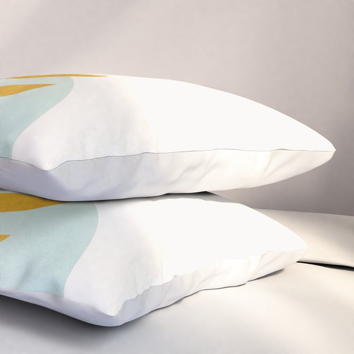Soft Abstract Shapes 09 Pillow Sham Gallery Image 3