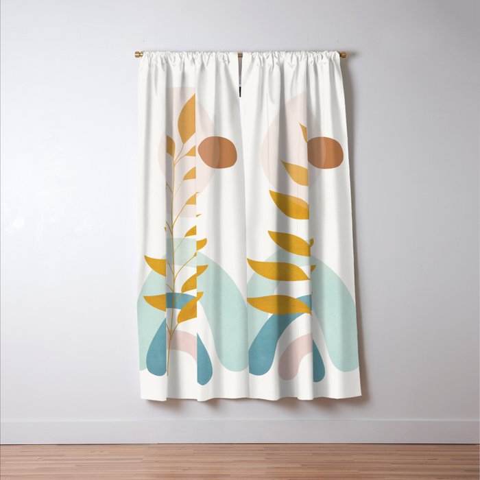 Soft Abstract Shapes 09 Window Curtain Gallery Image 3