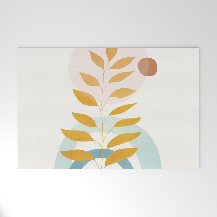 Soft Abstract Shapes 09 Welcome Mat Gallery Image 1