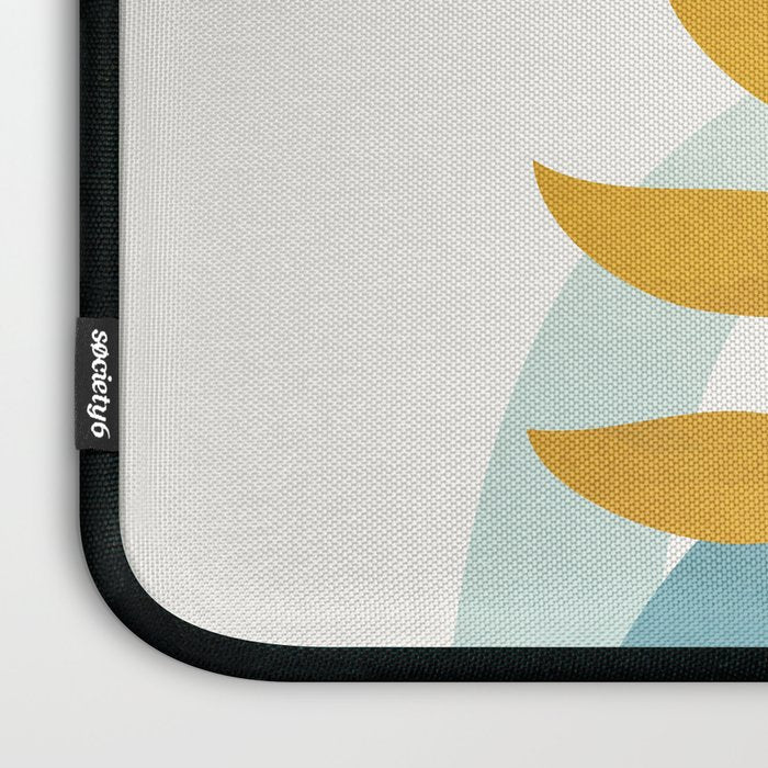 Soft Abstract Shapes 09 Laptop Sleeve Gallery Image 3