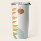 Soft Abstract Shapes 09 Travel Mug Gallery Image 2