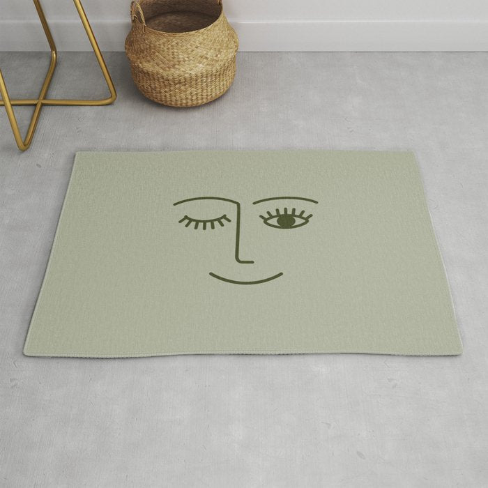Wink (Green) Rug Gallery Image 1